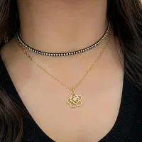 گردنبند دو لاین فقط ۵۰ تومن