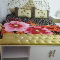 سرویس خواب دونفره شیک درحدنو|تخت و سرویس خواب|نهاوند, |دیوار