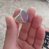 انگشتر عقیق یمن سوسنی