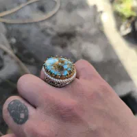 انگشتر فیروزه نیشابوری|جواهرات|نقده, |دیوار