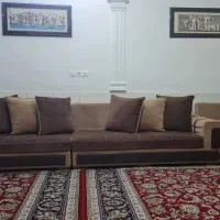مبلمان ۹ نفره به همراه میز|مبلمان خانگی و میز عسلی|سبزوار, شهدا|دیوار