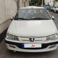 پژو پارس سفید مدل۹۱