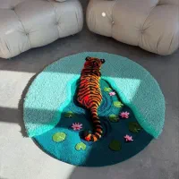 بافت قالیچه فانتزی (راگ) با طرح دلخواه شما