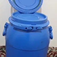 بشکه پلاستیکی ۴۰ لیتری با درب پلمپ دار|ظروف نگهدارنده، پلاستیکی، یک‌بارمصرف|چناران, |دیوار