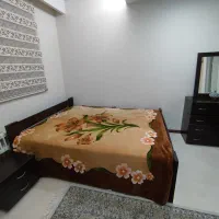 سرویس خواب دو نفره ام‌دی‌اف ، پاتختی و دراور