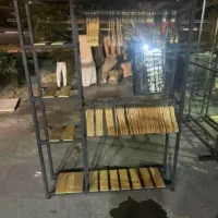 جاوار  رخت بند اویز رگال قفسه چوبکار دار 35|بندرخت و رخت‌آویز|تهران, نعمت‌آباد|دیوار