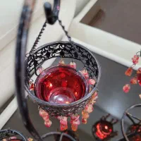شمعدان فانتزی|صنایع دستی و سایر لوازم تزئینی|قم, نیروگاه|دیوار