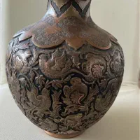 گلدان مسی قدیمی
