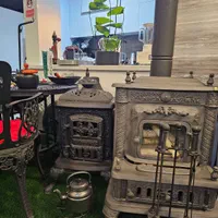 بخاری هیزمی گازی چدنی شومینه چوب سوز S101