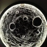 تابلو ماه نورانی