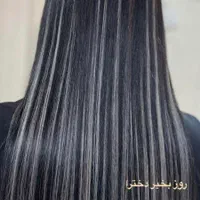 اکستنشن میکرو موی طبیعی والیاف کراتین و بافت مو|خدمات آرایشگری و زیبایی|اراک, |دیوار