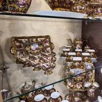 ظرف سینی پیاله قاشق بستنی خوری لمونژ دکوری قهوه ای|ظروف سرو و پذیرایی|مشهد, کوشش|دیوار