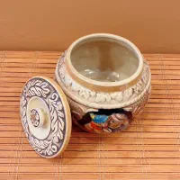 شکلات خوری آنتیک اروپایی چینی استخونی سالم