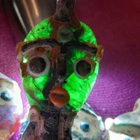 صورتک های مینای کهنه تاریخی|کلکسیون اشیاء عتیقه|تهران, قناتکوثر|دیوار