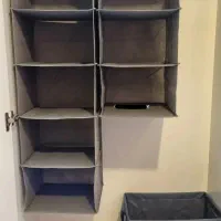 آویز طبقاتی و باکس لباس