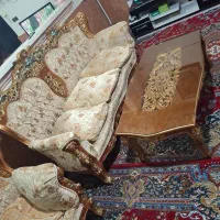 مبلغ سلطنتی ۹نفره همراه بامیز ناهارخوری|مبلمان خانگی و میز عسلی|قرچک, شهرک گلها|دیوار