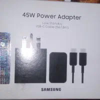 شارژر همراه کابل ۴۵w سامسونگ اورجینال با گارانتی|لوازم جانبی موبایل و تبلت|پارسآباد, |دیوار