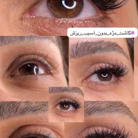 کاشت مژه موقت هیدن ماندگاری یکماه فقط ۳۰۰ت|خدمات آرایشگری و زیبایی|تهران, جنت‌آباد شمالی|دیوار