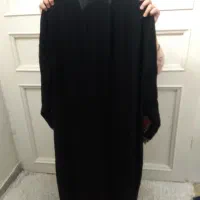 مانتو مجلسی کرپ مشکی گلدوزی یلدا  بزرگ ۴۶-۴۸-۵۰|لباس|تهران, تاکسیرانی|دیوار