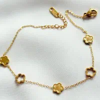 درخشش قدم‌هایت با پابند استیل ونکلیف طلایی