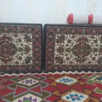 پشتی دستباف یک جفت نو