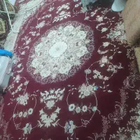 فرش دست دو فرش قرمز یه 6متری یه 12متری