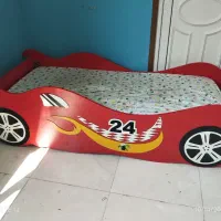 تخت خواب کودک ماشینی