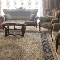 مبل سلطنتی و میز نهار خوری ۸ نفره بسیار تمیز|مبلمان خانگی و میز عسلی|فردیس, فردیس|دیوار