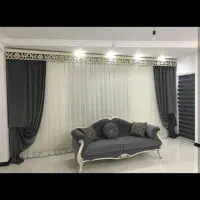 انواع پرده حریر و زبرا خرید مستقیم از تولیدی