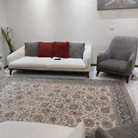 مبل ترک ۷ نفره با چوب راش|مبلمان خانگی و میز عسلی|کرج, شهرک ولیعصر|دیوار