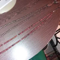 تسبیح سرخه دار مسکوب و هسته خرما|کلکسیون اشیاء عتیقه|گرگان, |دیوار