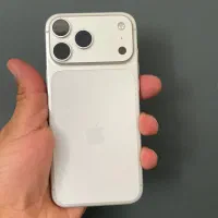 ایفون ۱۷ پرومکس سیلور باطری ۱۰۰