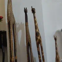 دکوری زرافه به همراه جا ادویه چرخشی