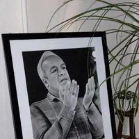 طراحی چهره و دیوارکوب سفالی|تابلو، نقاشی، عکس|فومن, |دیوار