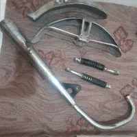 لوازم موتور.اگزوز.یه جفت کمک.گلگیر
