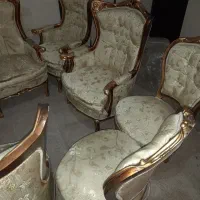 مبل سلطنتی ۹ نفره|مبلمان خانگی و میز عسلی|تهران, تهرانسر غربی|دیوار