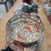 اجناس قدیمی کاسه بشقاب مرغی