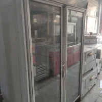 یخچال دو درب یکطرف نما استیل