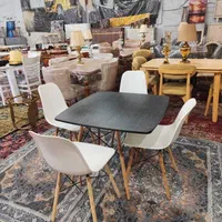 میز و صندلی 4 نفره فایبرگلاس نشکن پایه ایفلی|میز و صندلی غذاخوری|شیراز, وزیرآباد|دیوار