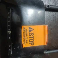 مودم D-link تمیز و نو همراه همه وسایل