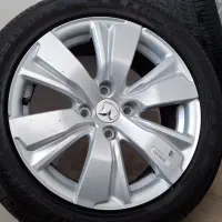 رینگ تارا سایز 16 با لاستیک درصد بالا|قطعات یدکی و لوازم جانبی|قزوین, |دیوار