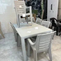 میز و صندلی پلاستیکی|میز و صندلی غذاخوری|آمل, |دیوار