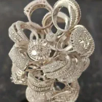 ریخته گری نقره. خرج کار نقره.