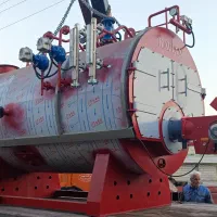 دیگ بخار firetube بهمراه منبع انبساط لوله st35.8|ماشین‌آلات صنعتی|اصفهان, جویباره|دیوار