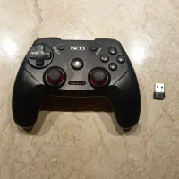 دسته بازی تسکو TG134W،وایرلس، حالت ویبره، نو