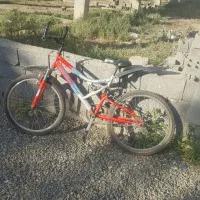 دوچرخه کمک فنر دارجلو وعقب ساده