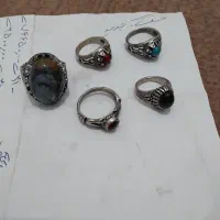 انگشتر نقره عیار ۹۲۵ .