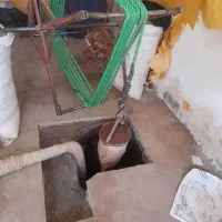 چاه کن فاضلاب درخدمت استیم داخل شهرکرمان