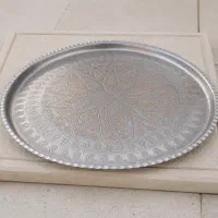 سینی ملاقه مس قدیمی