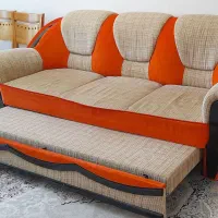 مبل ۷ نفره راحتی جنس عالی تخت شو